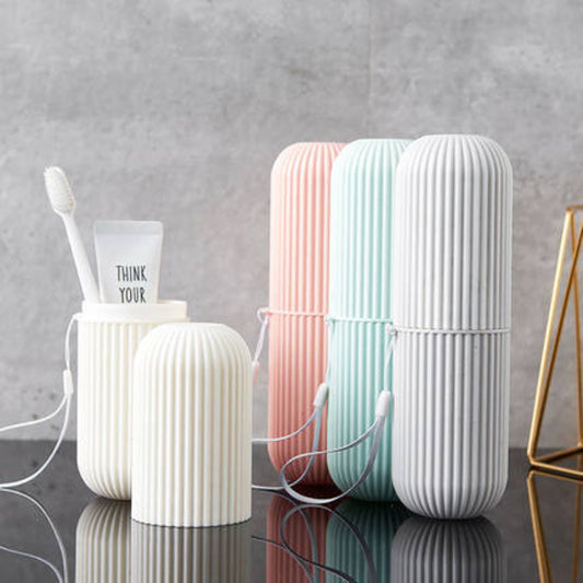 Estuche portátil para guardar cepillos de dientes