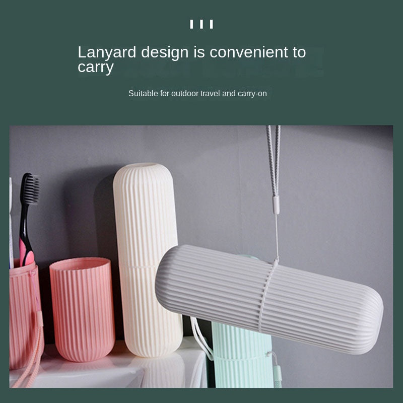 Estuche portátil para guardar cepillos de dientes
