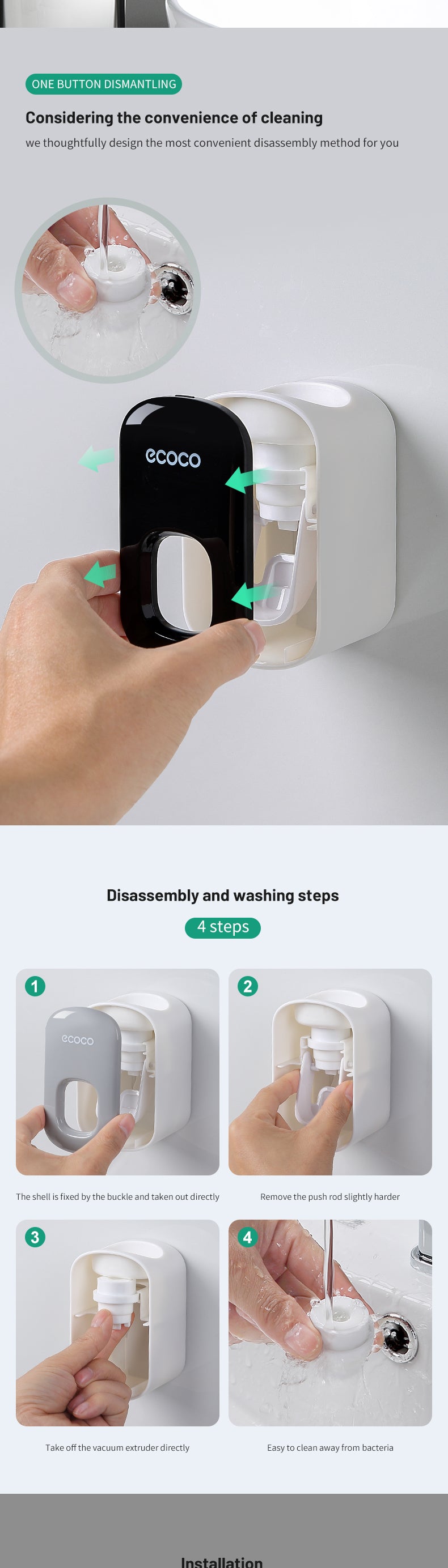 Dispensador automático de pasta de dientes