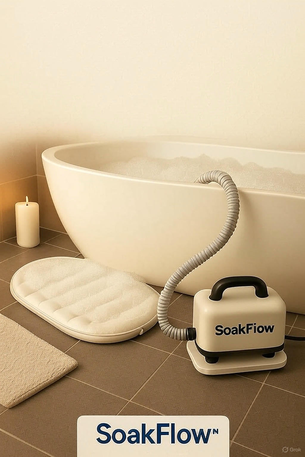 SoakFlow™  Jacuzzi Bath Math