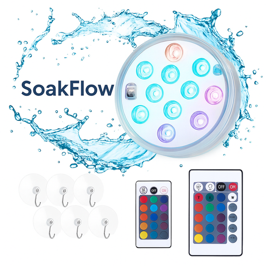 SoakFlow™ LED Badbeleuchtung ✨
