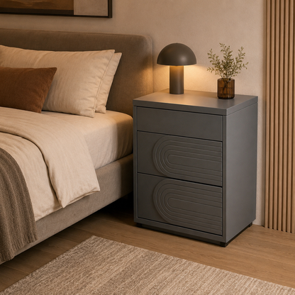 VersteckKommode™ – Nachttisch mit Geheimfach & RFID-Schloss