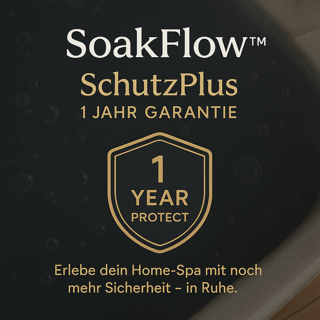 SoakFlow™ SchutzPlus – 1-Jahres-Garantie