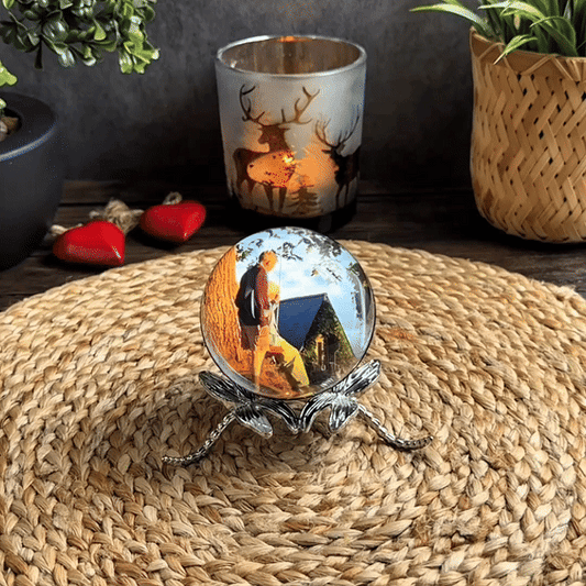 ✨ MemoriaSphere™ – Gestalte deine Erinnerungen im Kristallball
