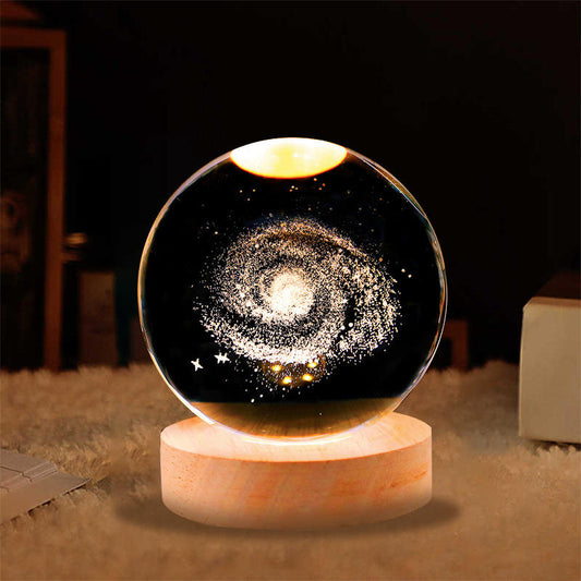 Lámpara de luna galaxia