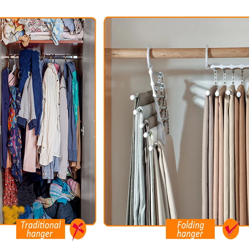 Multifunctional pant rack