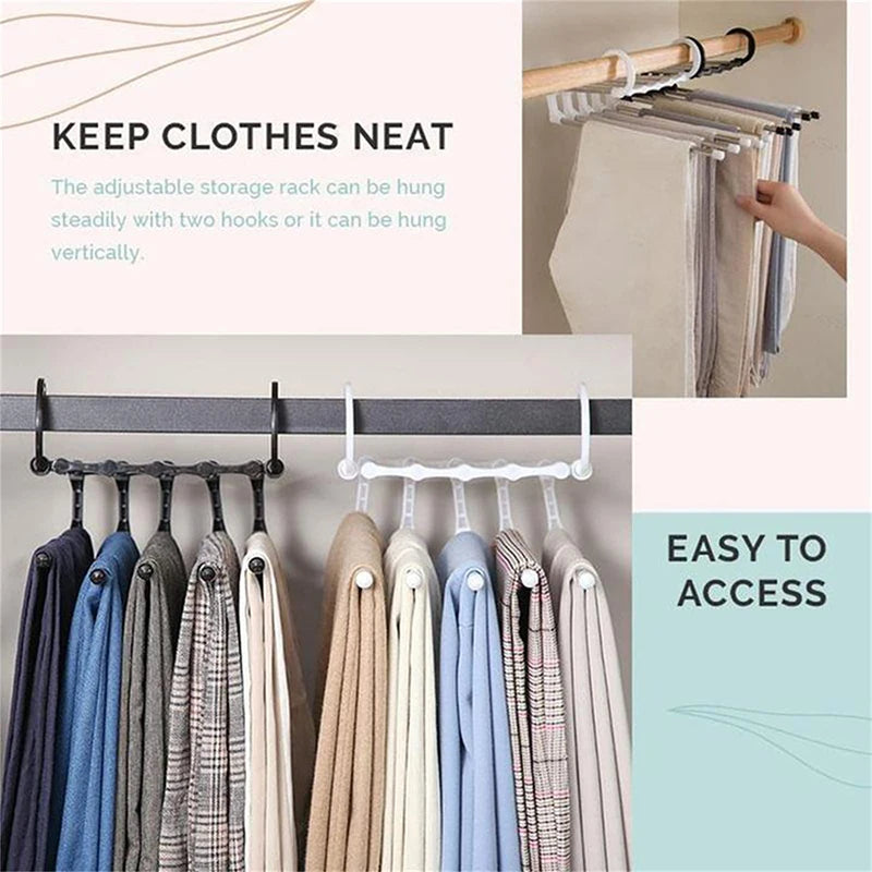 Multifunctional pant rack