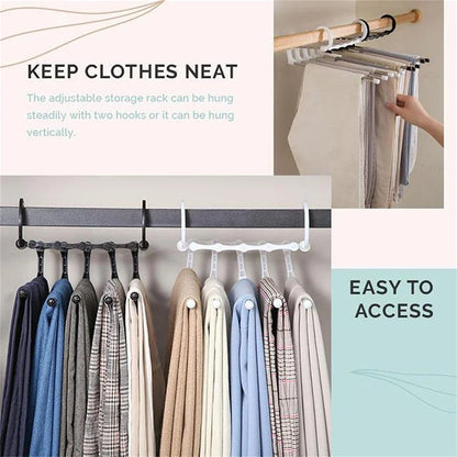 Multifunctional pant rack