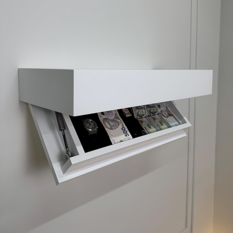 Verstecktisch™ Regal – Wandregal mit Geheimfach