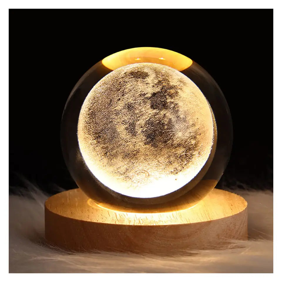 Galaxy Moon Lamp